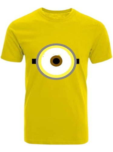 Polera Estampada  De Ojo De Minions