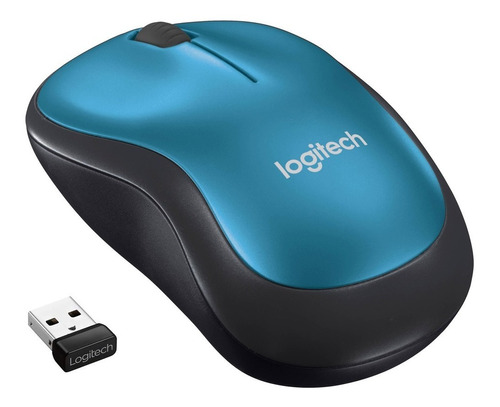 Mouse Logitech M185 Optico Wireless Usb Inalambrico Nano 