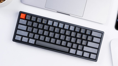 Imagen 2 de 3 de Teclado Keychron K12 Rgb Led Red Switch Marco De Aluminio