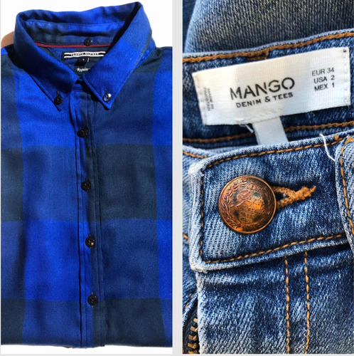 Tomy Hilfiger : Camisa + Jean Mango Oportunidad Única !!!!