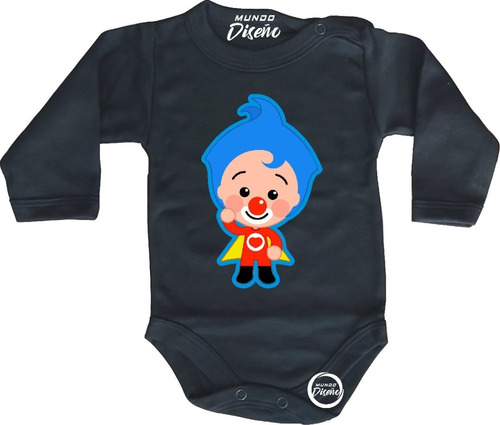 Ropa Body Para Bebé Guagua Payaso Plim Plim Clasico