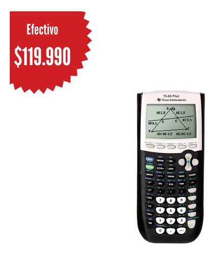 Texas Instruments Calculadora Gráfica Ti-84 Plus