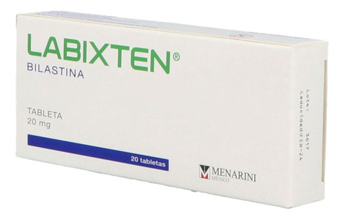 Labixten 20 Mg Caja Con 20 Tabletas