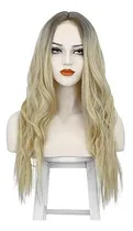 Comprar Wiginway Long Blonde Wig, Media Parte Sintético Wig 457bu