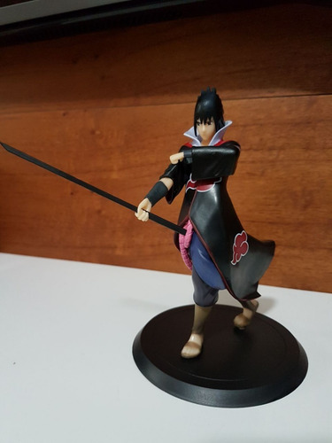 Naruto Shippuden Uchiha Sasuke Akatsuki Pvc Action Figure