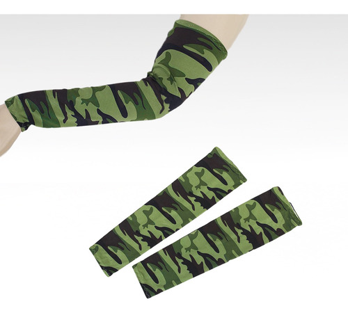 Mangas Protectoras Cubre Brazos Militar Camo Gotcha Airsoft