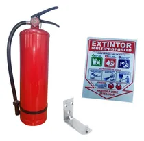 Comprar Kit Extintor De Incendios De Polvo Químico De 10 Lbs. 