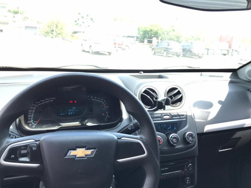 Chevrolet Agile 1.4ls Nafta Gnc Gris Plata