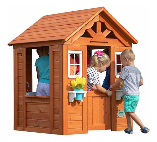 Backyard Discovery Timberlake All Cedar Wood Playho