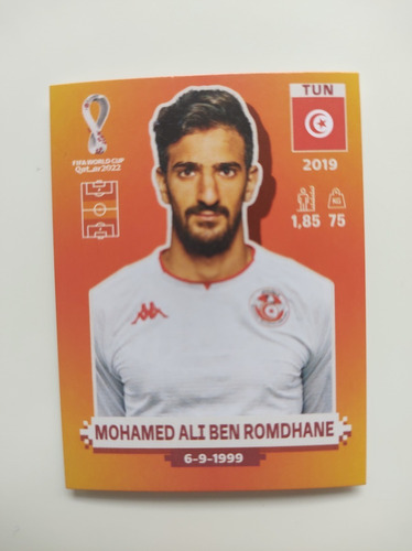 Figuritas Qatar 2022 - Mohamed Ali Ben Romdhane - Tunez 11