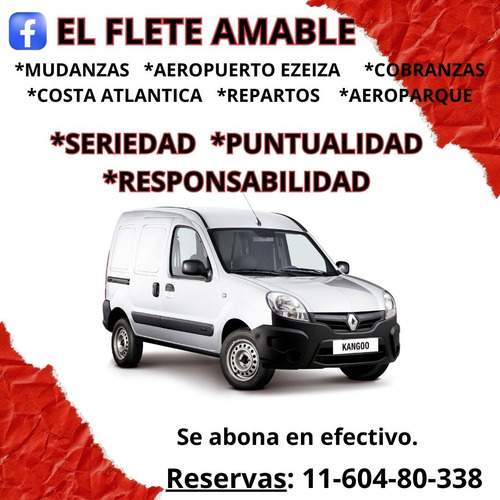 El Flete Amable-vicente Lopez-reservas Xwhatsapp 11-60480338