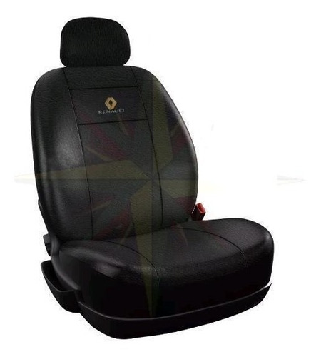 Imagen 2 de 4 de Funda Cubre Asiento Cuero Renault Clio 9 11 12 18 19 ( Juego Completo )