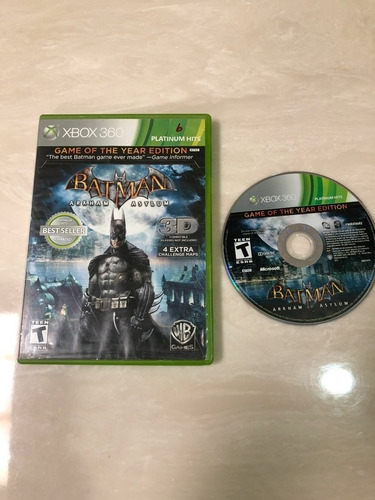 Batman Arkham Asylum Xbox 360 Original