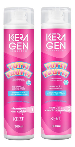 Keragen - Shampoo E Máscara Condicionante - Tutti Frutti