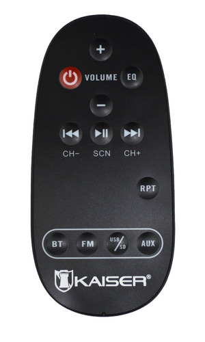 Imagen 4 de 8 de Barra De Sonido Y Subwoofer Bocina Bluetooth 2.1 Kaiser Aux
