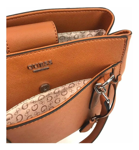 Bolsa Guess Original Austen Camel | Meses sin intereses