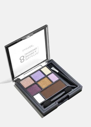 Imagen 3 de 4 de Paleta De Sombras De Ojos Santee Con 8 Tonos