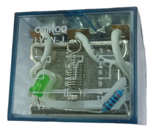 Relay Relé Relevador Encapsulado Omron Ly3n-j 12vdc 11 Pines