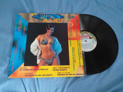 El Disco Del Año Vol 29 Lp Vinyl 1997 Colombia