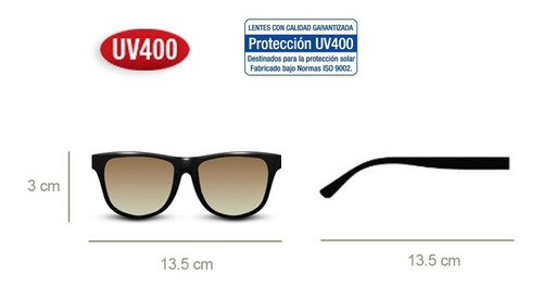 Imagen 5 de 8 de Lentes Sol + Estuche Manchester Polo Hombre Mujer 4749