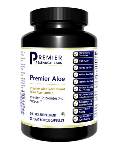 Premier Research Labs | Premier Aloe | 30 Plant Source Caps