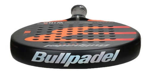 Paleta Padel Bullpadel Wing Avant 21 Pala + Funda Color Negro/naranja