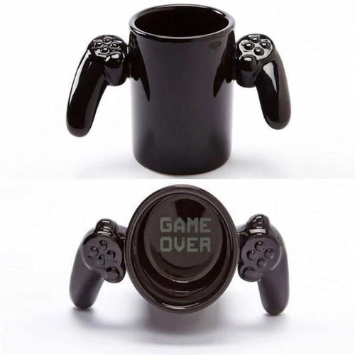 Tazón Taza Mug Joystick Play 4 Cerámica Gamer Control Play 