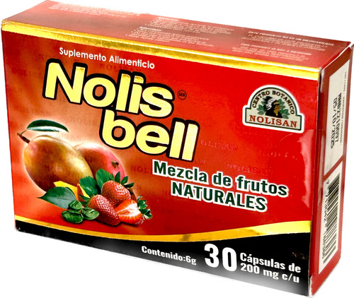 Mango Nolis Bell 30 Caps 2 Pack Colesterol Trigliceridos