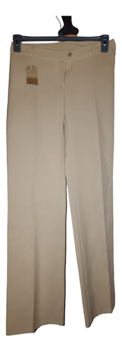 Pantalon Beige Vestir Dama Talle 42