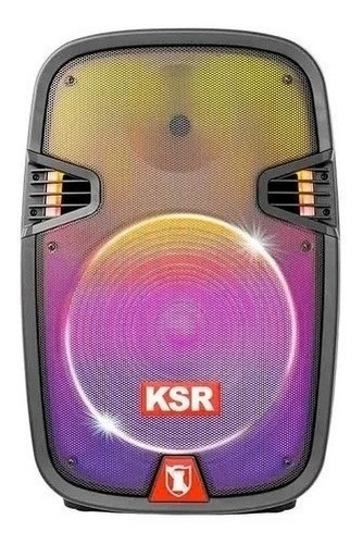 Imagen 3 de 6 de Bocina Bafle 15'' Recargable Kaiser Flama Ksr-link Ksw-4015