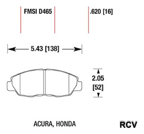 Balatas Disco  Delantera Para Honda Accord Exl 4 Cil 1994