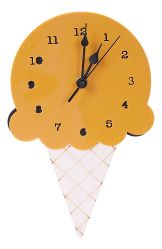 Relojes Nórdicos Con Dibujos Animados Para Helados, Mudos, H