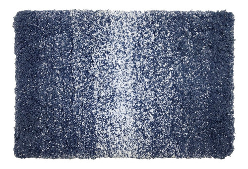 Alfombra De Baño Antideslizante Super Suave Azul 40x60