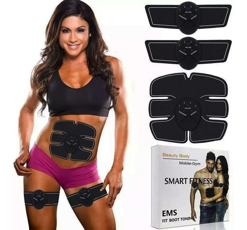 Imagen 1 de 10 de Estimulador Muscular Abdominales Brazos Piernas Abdomen