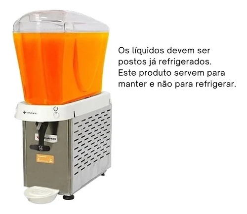 Refresqueira 1 Reservatorio 16 Litros Ms-116