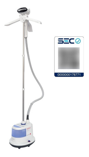 Plancha Vapor Vertical Sindelen 1600vbl 1,4lt Color Blanco