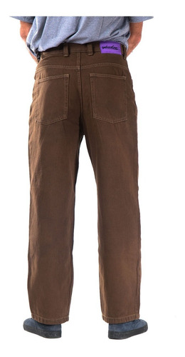 Imagen 2 de 5 de Pantalon Woodoo Hubbsi - Marron Oscuro