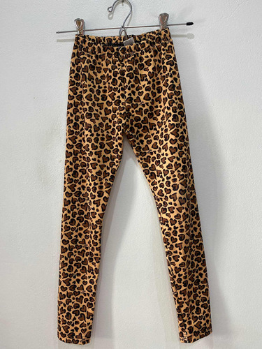 Calza De Nena Marca Triny Talle 10 Años - Animal Print