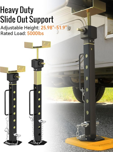 Rv Slide Out Soporta 2 Gatos Estabilizadores De Rv Resistent