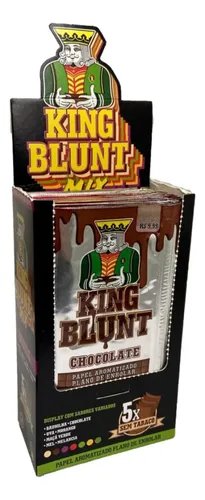 Caja de seda King Blunt Mix 25 paquetes al por mayor