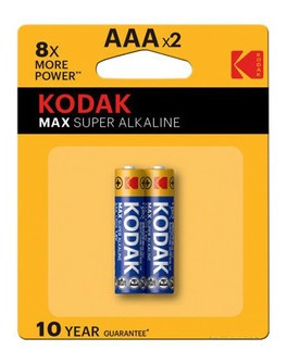  Aaa Kodak Original Blíster De 2 Pilas 