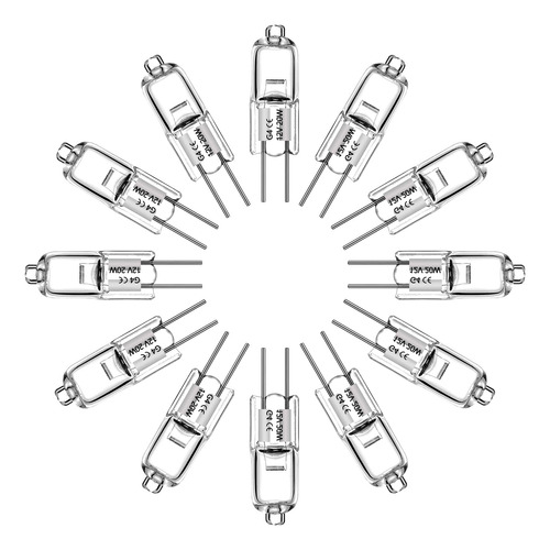 Bombilla Halogena Tipo Jc Luz Blanca Calida Pine Ac Dc Para