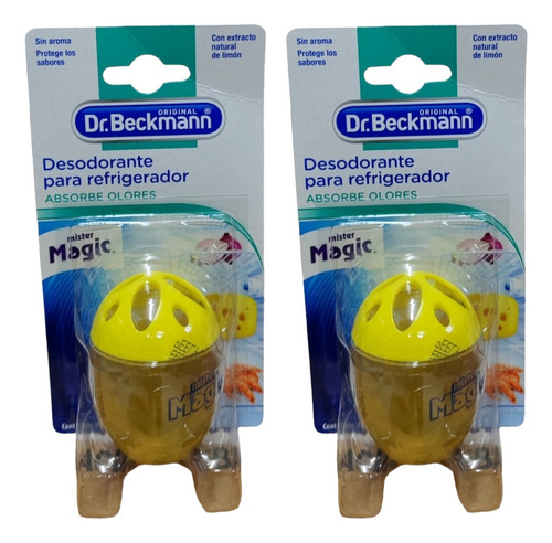 Pack X2 Dr. Beckman Desodorante De Refrigerador 40g