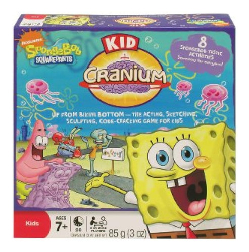 Nickelodeon Cranium Bob Esponja Pantalones Cuadrados