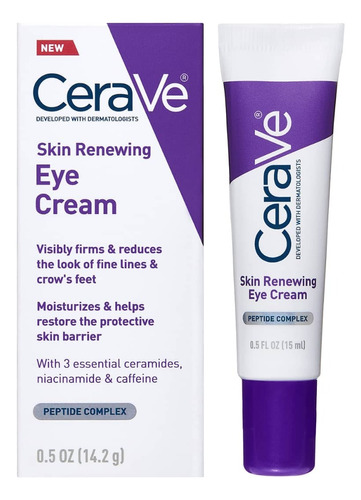 Cerave Crema Reparadora De Ojos Skin Renewing (14,2g)