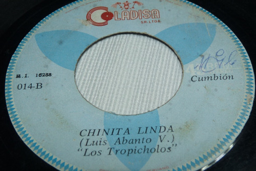 Jch- Los Tropicholos Chinita Linda Cumbia Peru 45 Rpm