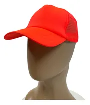 Comprar Gorra Visera Trucker Fluo Cap X 10 Gorro Cotillon Fluo Naranja Fluo