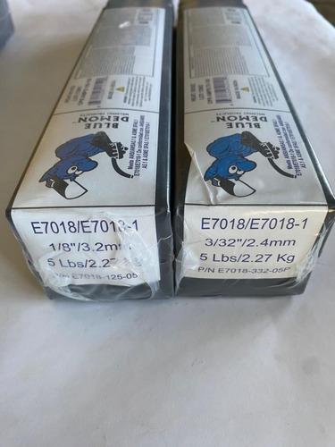 Electrodo Premium Importado E7018 3/32 Blue Demon