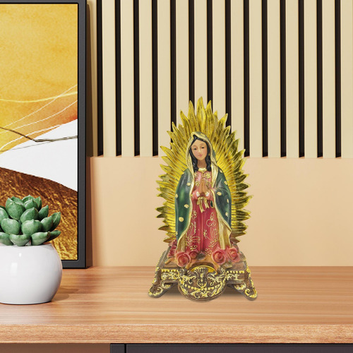 Escultura De Nuestra Señora De Decoración Navideña