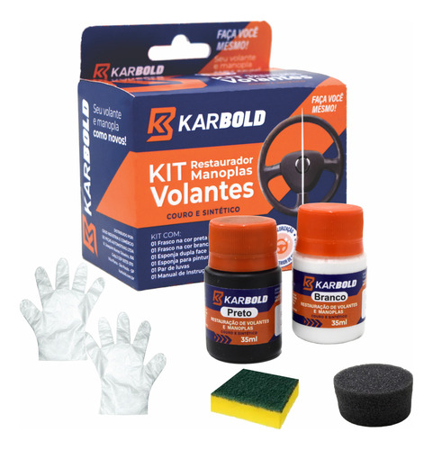 Kit Restaurador Para Volante E Manopla Karbold P/ Kadett